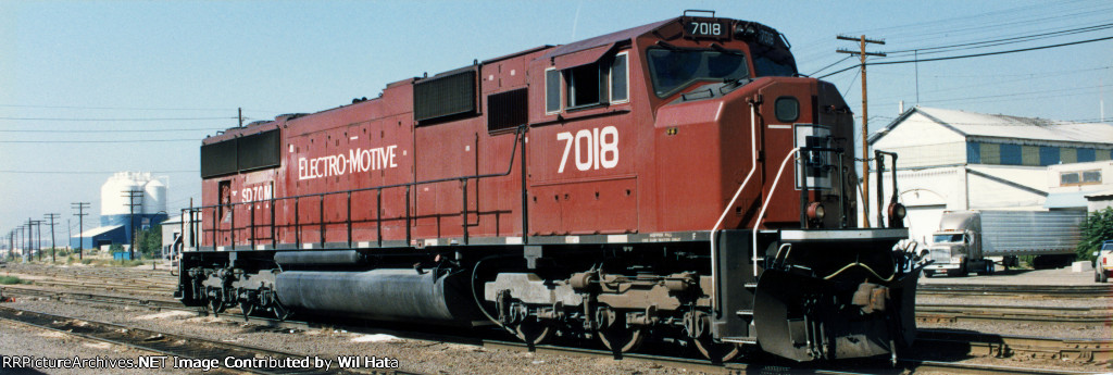 EMDX SD70M 7018